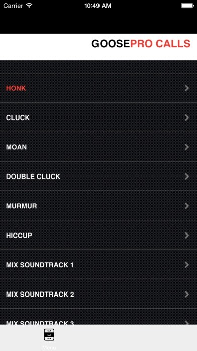 Emulate iPhone app Canada Goose Call & Goose Sounds - BLUETOOTH COMPATIBLE using MyAndroid Emulate iPhone app Canada Goose Call & Goose Sounds - BLUETOOTH COMPATIBLE using MyAndroid