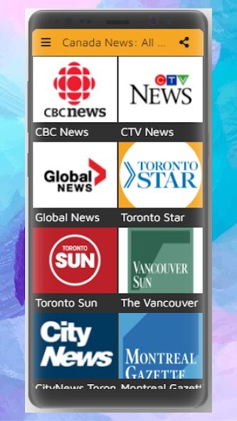 Run android online APK Canada News: All Canadian News Portals from MyAndroid or emulate Canada News: All Canadian News Portals using MyAndroid