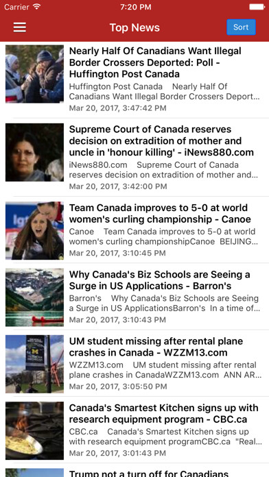 Emulate iPhone app Canada News Today - Latest Breaking Headlines using MyAndroid Emulate iPhone app Canada News Today - Latest Breaking Headlines using MyAndroid