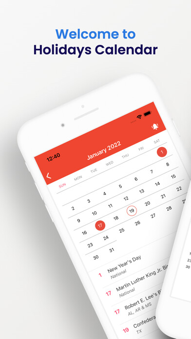 Emulate iPhone app Canada Statutory Holidays 2022 using MyAndroid Emulate iPhone app Canada Statutory Holidays 2022 using MyAndroid