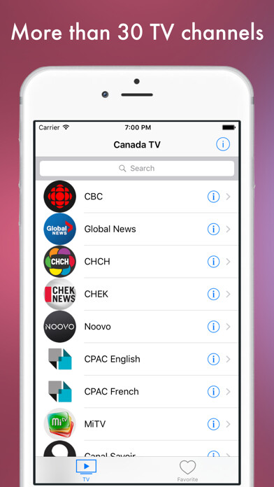 Emulate iPhone app Canada TV - Canadian television online using MyAndroid Emulate iPhone app Canada TV - Canadian television online using MyAndroid