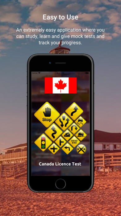 Emulate iPhone app Canadian Driving License Test using MyAndroid Emulate iPhone app Canadian Driving License Test using MyAndroid