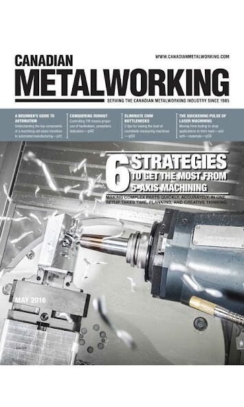 Emulate iPhone app CanadianMetalworkingFab&Weld using MyAndroid