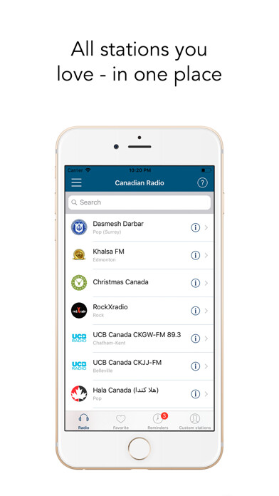 Emulate iPhone app Canadian Radio online using MyAndroid Emulate iPhone app Canadian Radio online using MyAndroid