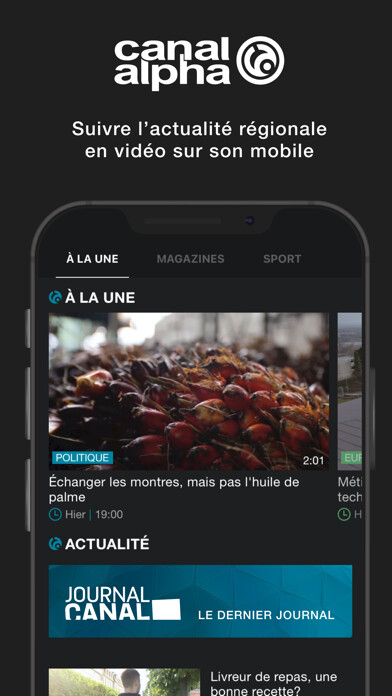 Emulate iPhone app Canal Alpha using MyAndroid Emulate iPhone app Canal Alpha using MyAndroid