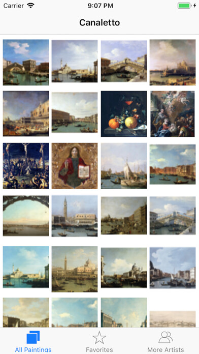 Emulate iPhone app Canaletto 57 Paintings using MyAndroid Emulate iPhone app Canaletto 57 Paintings using MyAndroid