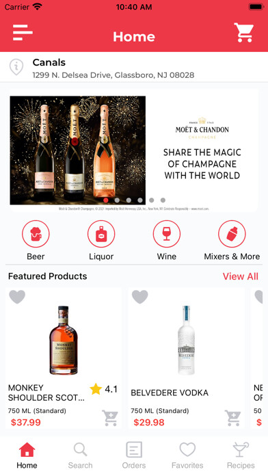 Emulate iPhone app Canal’s Discount Liquor Mart using MyAndroid Emulate iPhone app Canal’s Discount Liquor Mart using MyAndroid