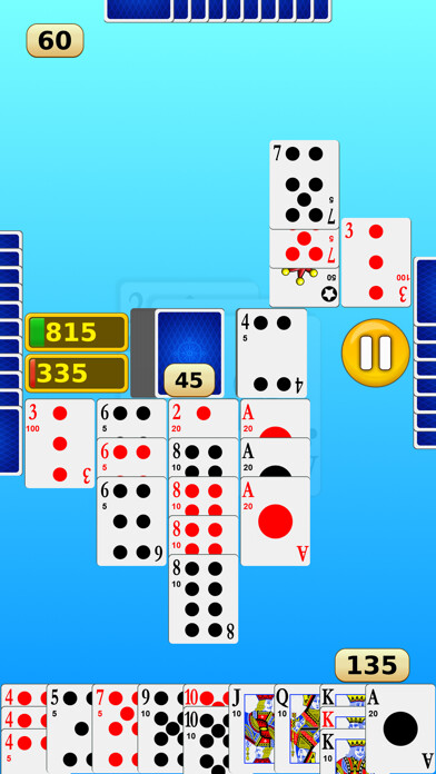 Emulate iPhone app Canasta - Online & offline using MyAndroid