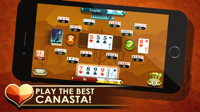 Emulate iPhone app Canasta Royale using MyAndroid