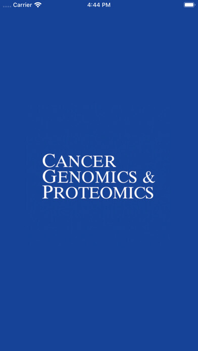 Emulate iPhone app Cancer Genomics & Proteomics using MyAndroid Emulate iPhone app Cancer Genomics & Proteomics using MyAndroid