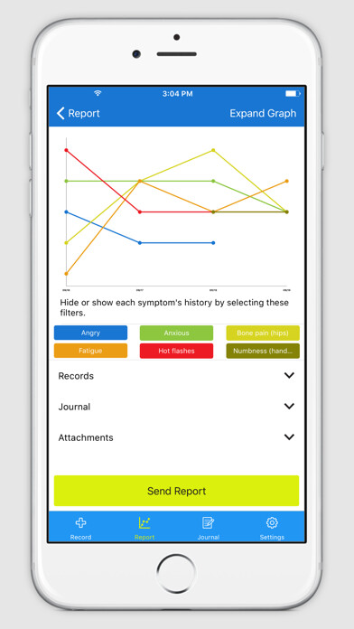Emulate iPhone app Cancergraph using MyAndroid Emulate iPhone app Cancergraph using MyAndroid