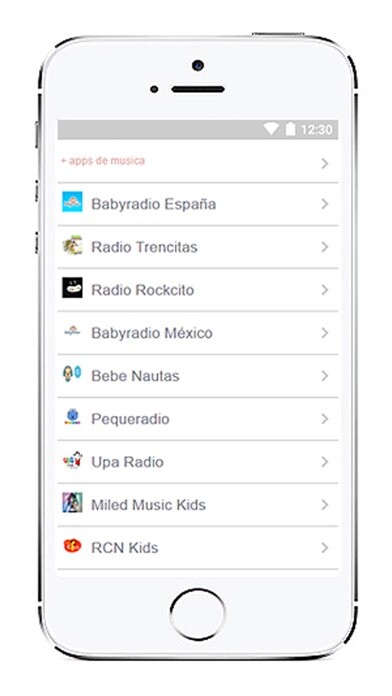 Emulate iPhone app Canciones Infantiles Radio using MyAndroid Emulate iPhone app Canciones Infantiles Radio using MyAndroid