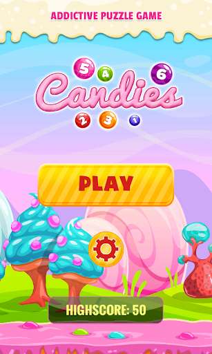Run android online APK Candies : Number puzzle game : Free from MyAndroid or emulate Candies : Number puzzle game : Free using MyAndroid