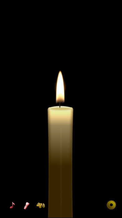 Emulate iPhone app Candle - Ultra Real Blow Out using MyAndroid