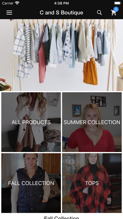 Emulate iPhone app C and S Boutique using MyAndroid Emulate iPhone app C and S Boutique using MyAndroid