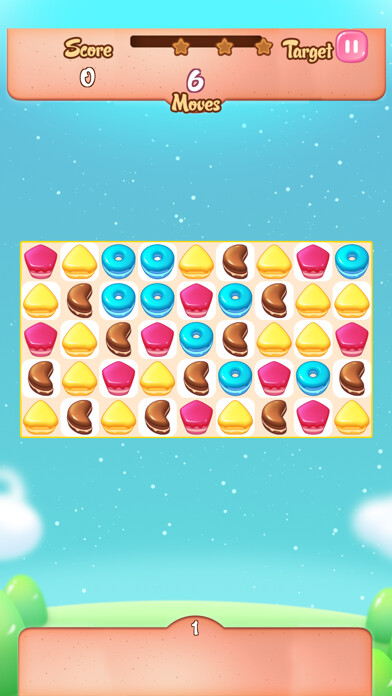Emulate iPhone app Candy Blast Game - Match 3 using MyAndroid