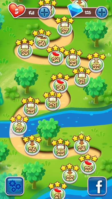 Emulate iPhone app Candy Blast Jelly using MyAndroid