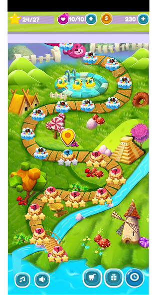 Run android online APK Candy Blast World: Cookie  Candy Smasher from MyAndroid or emulate Candy Blast World: Cookie  Candy Smasher using MyAndroid