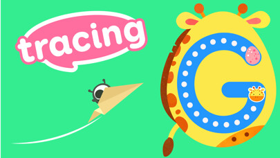 Emulate iPhone app CandyBots Alphabet ABC Tracing using MyAndroid