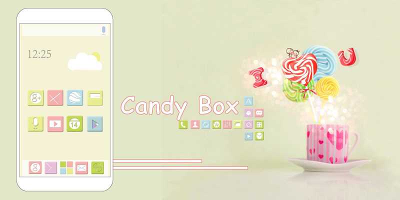 Emulate Android APK Candy Box Theme Emulate Android APK Candy Box Theme