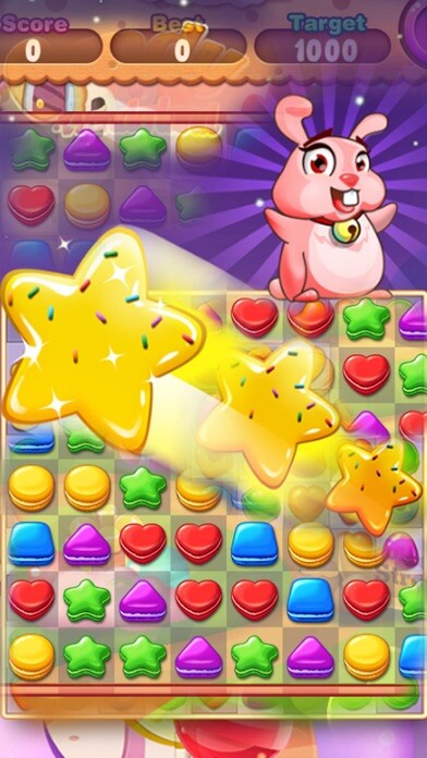 Emulate iPhone app Candy Burst Adventure using MyAndroid