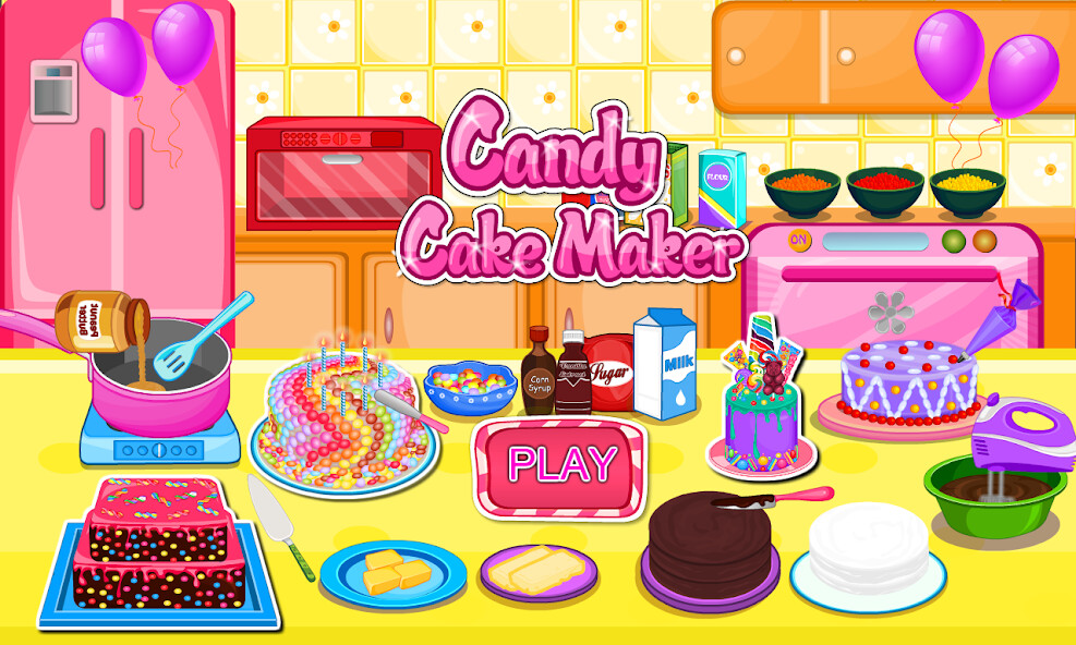 Run android online APK Candy Cake Maker from MyAndroid or emulate Candy Cake Maker using MyAndroid