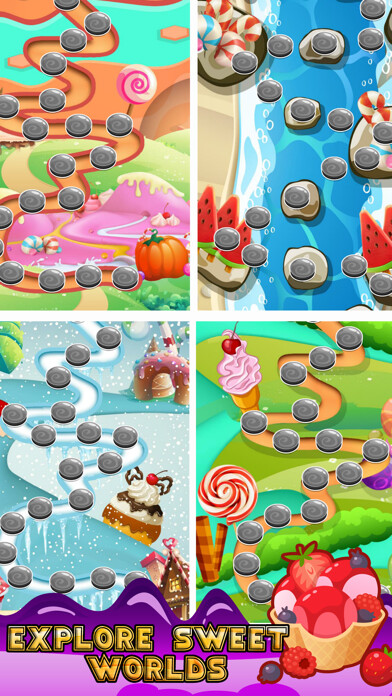 Emulate iPhone app Candy Clash! using MyAndroid