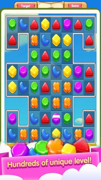 Emulate iPhone app Candy Dreams Mania - Sweet Match 3 using MyAndroid Emulate iPhone app Candy Dreams Mania - Sweet Match 3 using MyAndroid