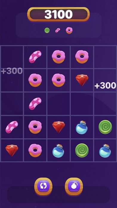 Emulate iPhone app Candy Drill using MyAndroid
