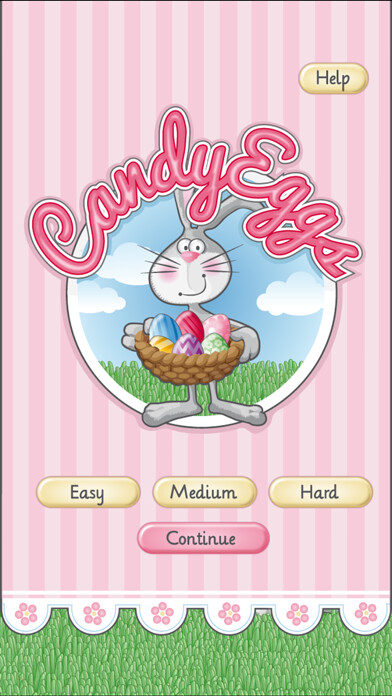 Emulate iPhone app CandyEggs Easter Game using MyAndroid