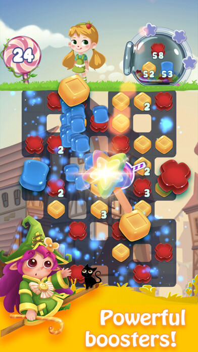 Emulate iPhone app Candy Fever - Match 3 Games using MyAndroid