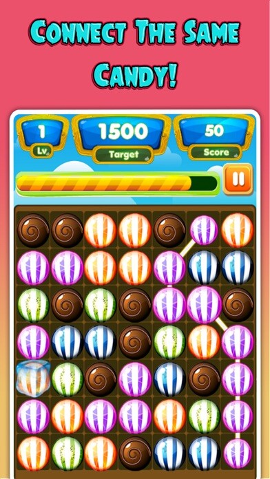 Emulate iPhone app Candy Fruits Mania - Juicy Fruit Puzzle Connect using MyAndroid Emulate iPhone app Candy Fruits Mania - Juicy Fruit Puzzle Connect using MyAndroid