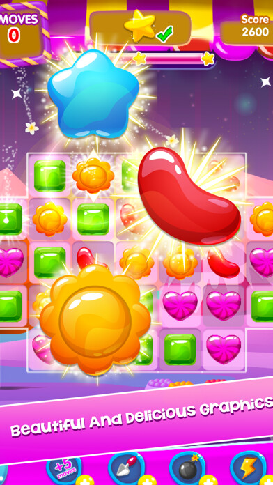 Emulate iPhone app Candy Games Mania - New Sweet Match 3 using MyAndroid Emulate iPhone app Candy Games Mania - New Sweet Match 3 using MyAndroid