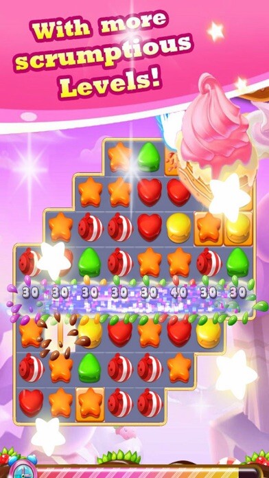 Emulate iPhone app Candy Happy Boom - Sugar Mania using MyAndroid