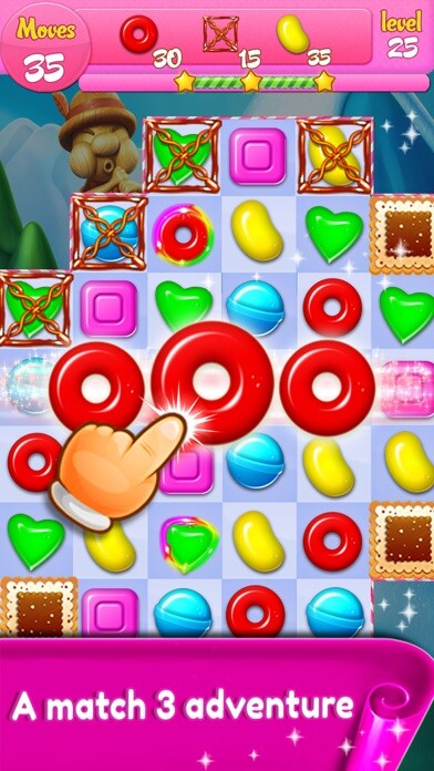 Emulate iPhone app Candy King 2 using MyAndroid