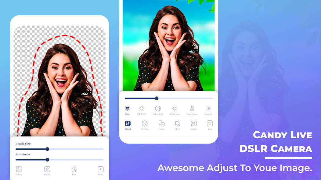 Run android online APK Candy Live DSLR Camera from MyAndroid or emulate Candy Live DSLR Camera using MyAndroid