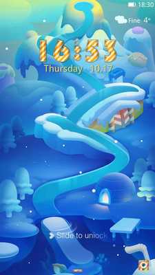 Emulate Android APK Candy - Locker theme
