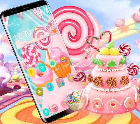 Emulate Android APK Candy Lolipop Cute Theme