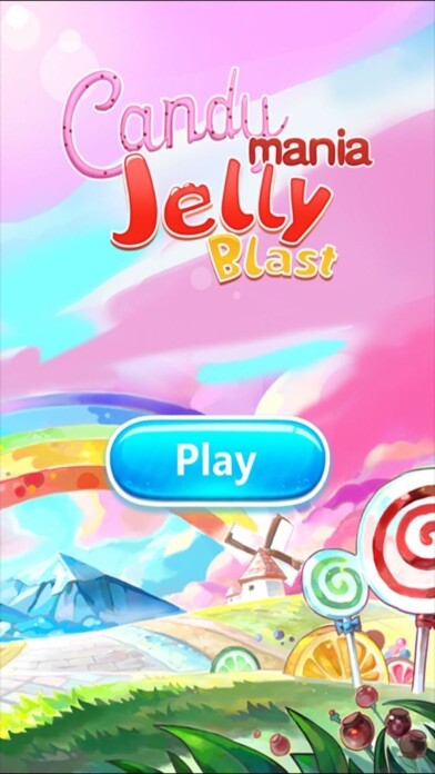 Emulate iPhone app Candy Mania Jelly Blast-match 3 puzzle crush free game using MyAndroid