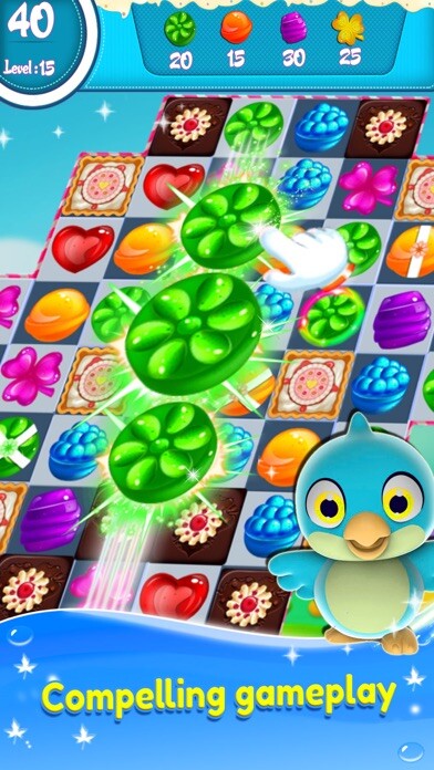 Emulate iPhone app Candy Match 3 - Crazy Sugar Blast using MyAndroid Emulate iPhone app Candy Match 3 - Crazy Sugar Blast using MyAndroid