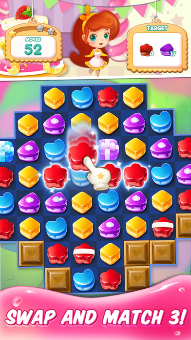 Emulate iPhone app Candy Match 3 Mania using MyAndroid Emulate iPhone app Candy Match 3 Mania using MyAndroid