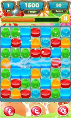 Emulate Android APK Candy Match jelly