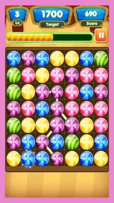 Emulate iPhone app Candy Match Three using MyAndroid Emulate iPhone app Candy Match Three using MyAndroid