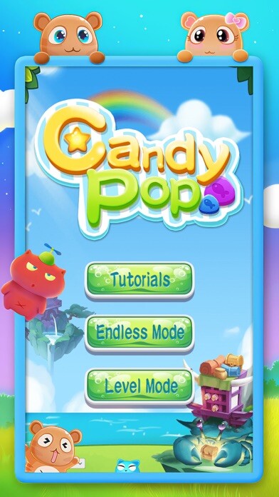 Emulate iPhone app Candy Pop - Match 3 Game using MyAndroid Emulate iPhone app Candy Pop - Match 3 Game using MyAndroid