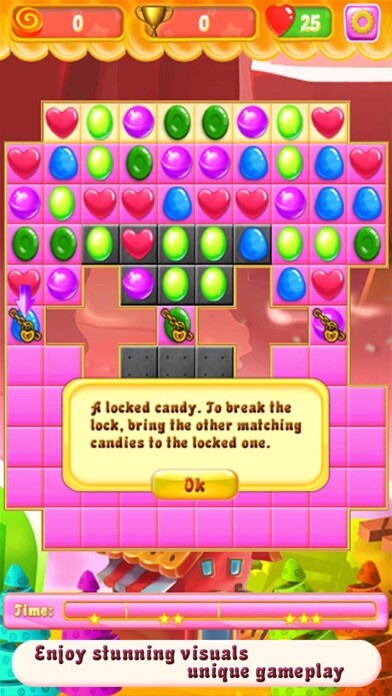 Emulate iPhone app Candy Smash Legend using MyAndroid