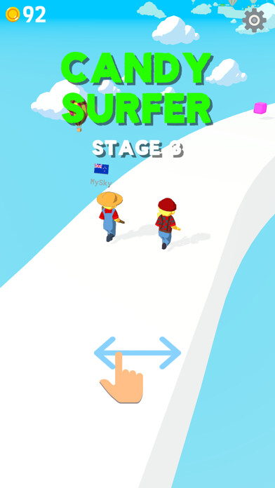 Emulate iPhone app Candy Surfer! using MyAndroid Emulate iPhone app Candy Surfer! using MyAndroid