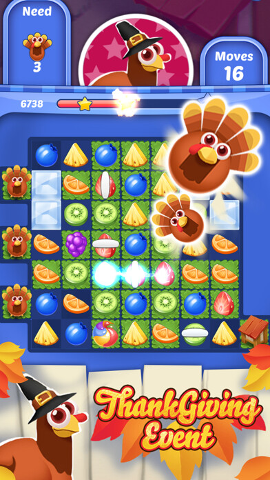 Emulate iPhone app Candy Sweet Mania : Halloween Party using MyAndroid