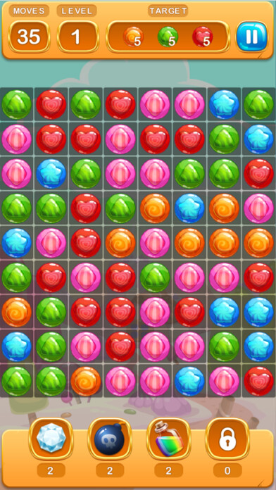 Emulate iPhone app Candy Sweet ~ New Challenging Match 3 Puzzle Game using MyAndroid Emulate iPhone app Candy Sweet ~ New Challenging Match 3 Puzzle Game using MyAndroid