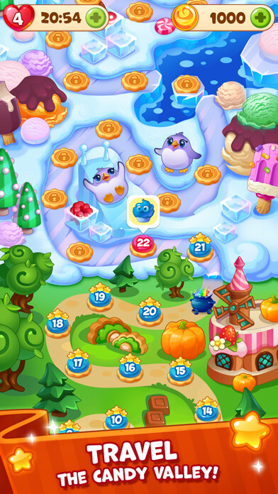 Emulate iPhone app Candy Valley - Match 3 Puzzle using MyAndroid Emulate iPhone app Candy Valley - Match 3 Puzzle using MyAndroid