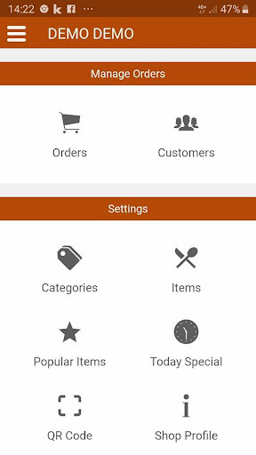 Run android online APK Canguro e-Menu/e-Shop from MyAndroid or emulate Canguro e-Menu/e-Shop using MyAndroid